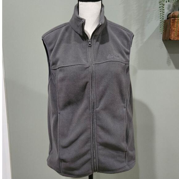 Cabela's Jackets & Blazers - Cabela's Women's Size Small Gray Fleece Vest EUC
